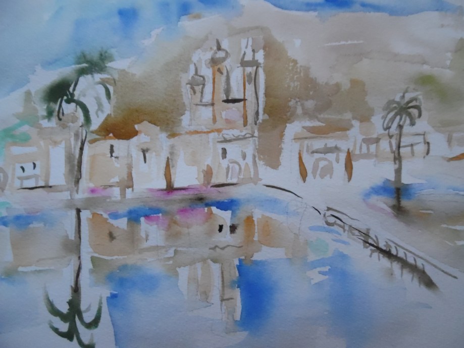 Laigueglia-Aquarell-Nadia-Baumgart