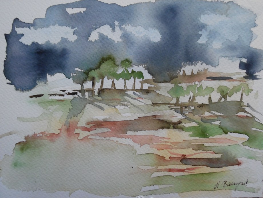 Morning-Light-Aquarell-Watercolour-Nadia-Baumgart