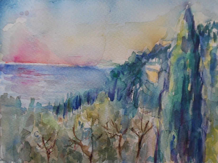 Laigueglia-Aquarell