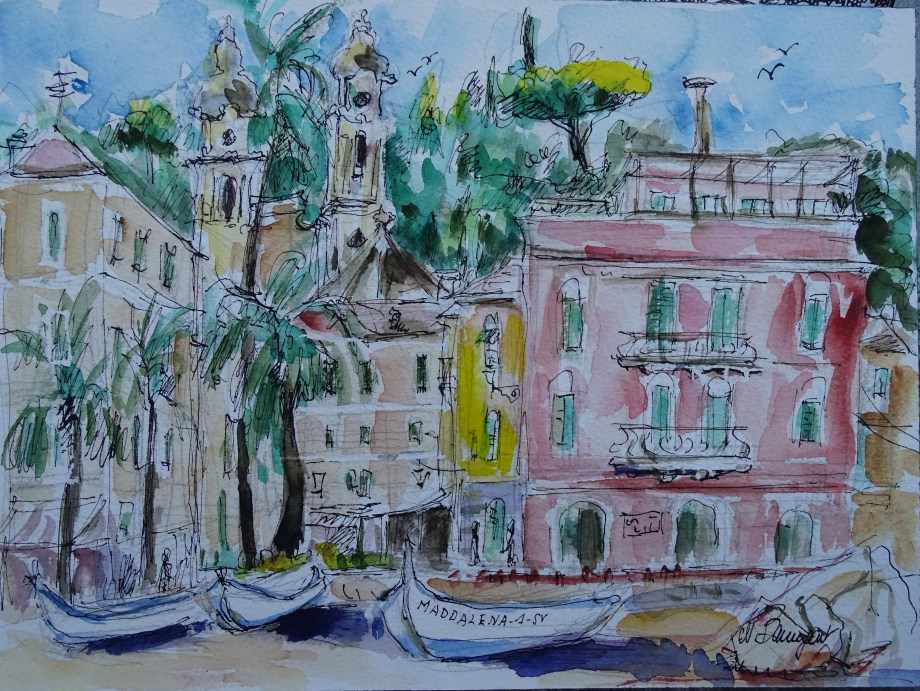 Laigueglia-Molo-Aquarell-watercolour-Nadia-Baumgart-5