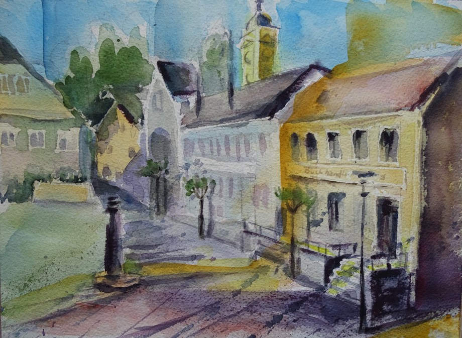 Bad-Birnbach-Aquarell-Nadia-Baumgart