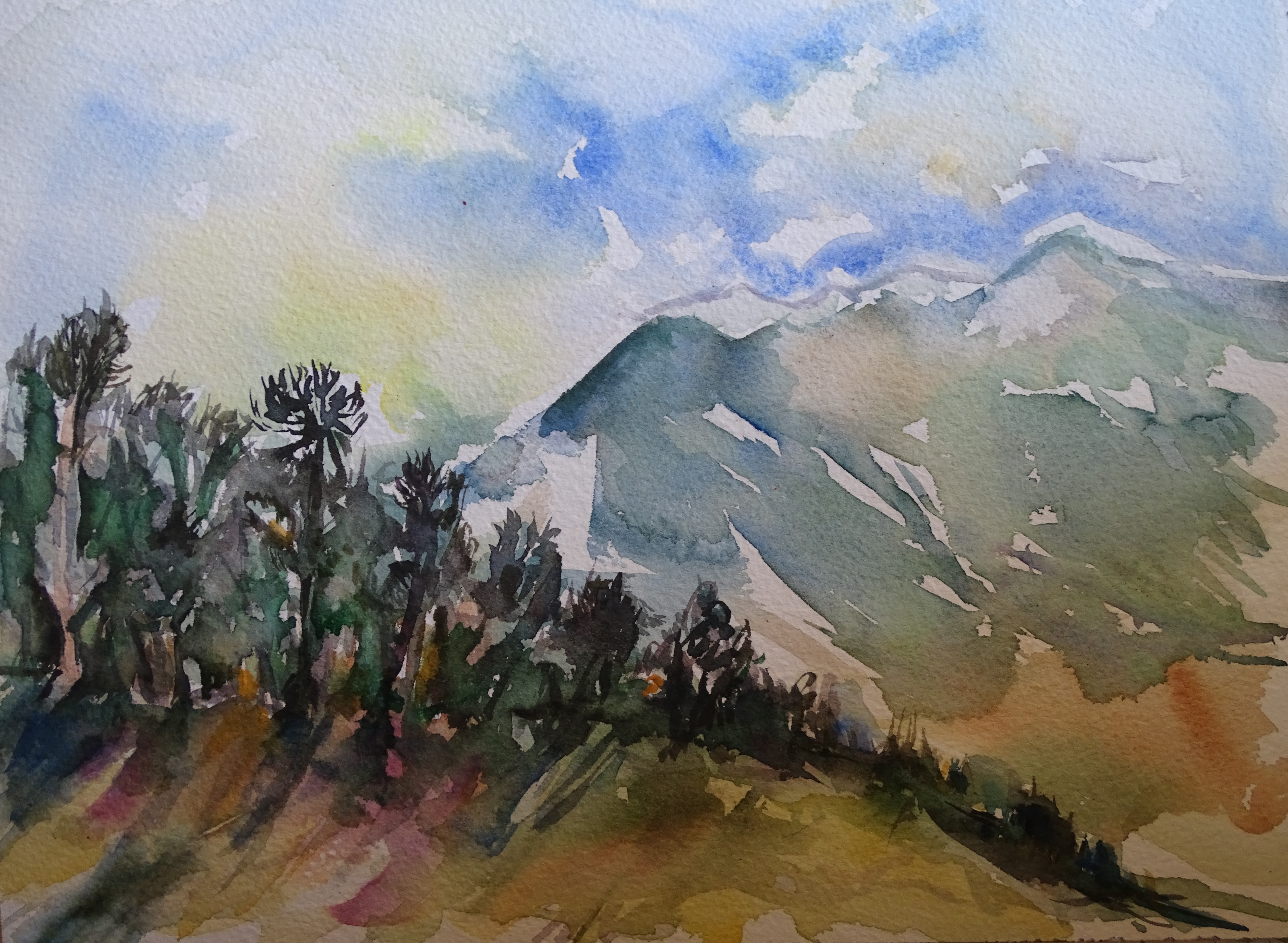 ligurische-alpen-ligurian-alps-aquarell-nadia-baumgart