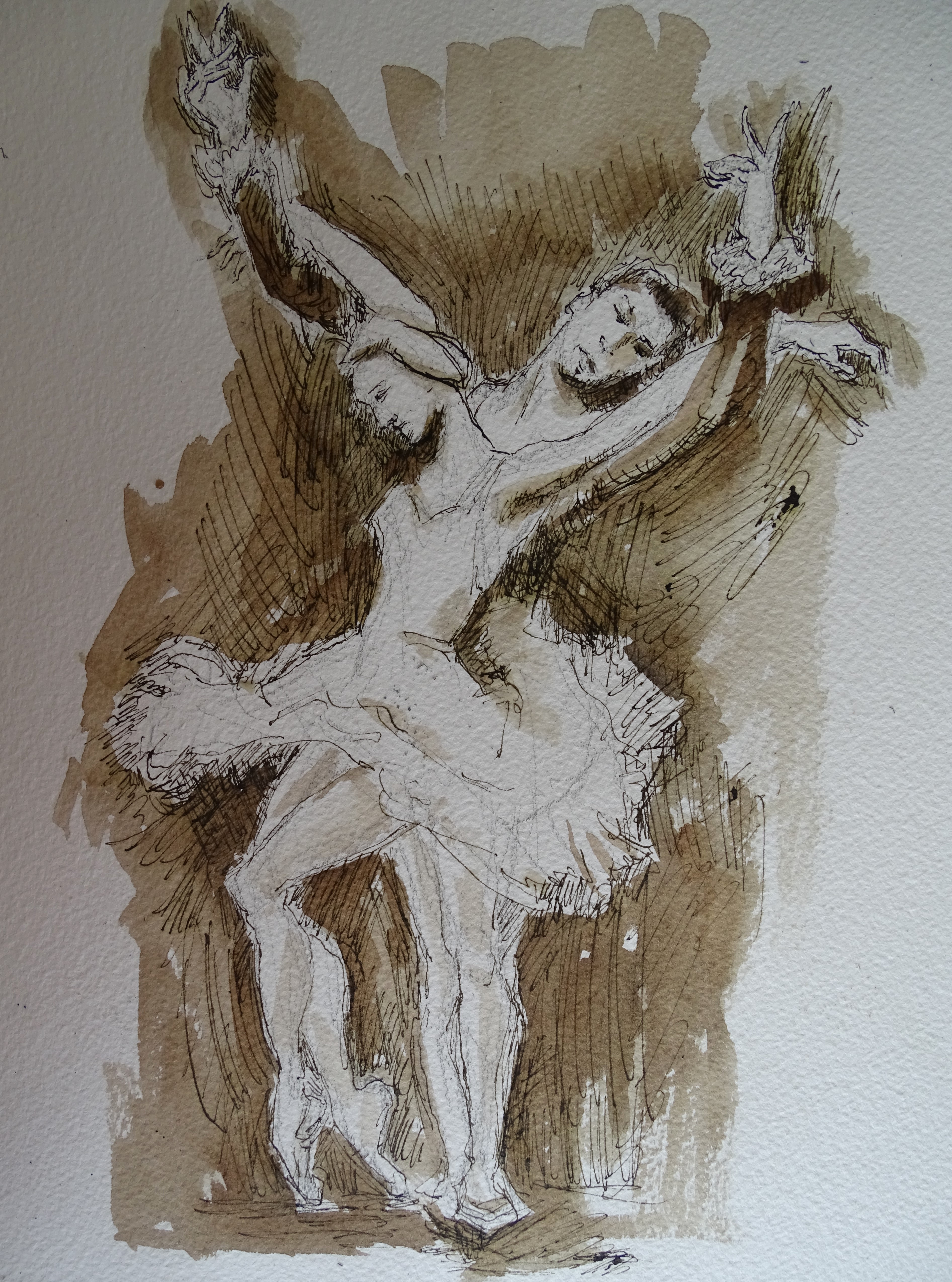 Tanz-Federzeichnung-Nadia-Baumgart