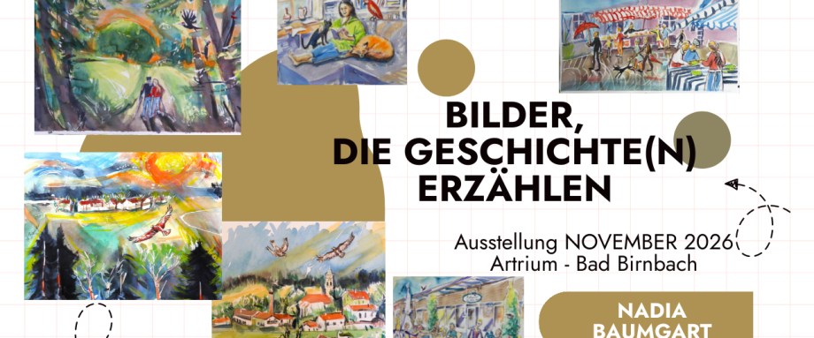 Kunstausstellung Nadia Baumgart Bad Birnbach