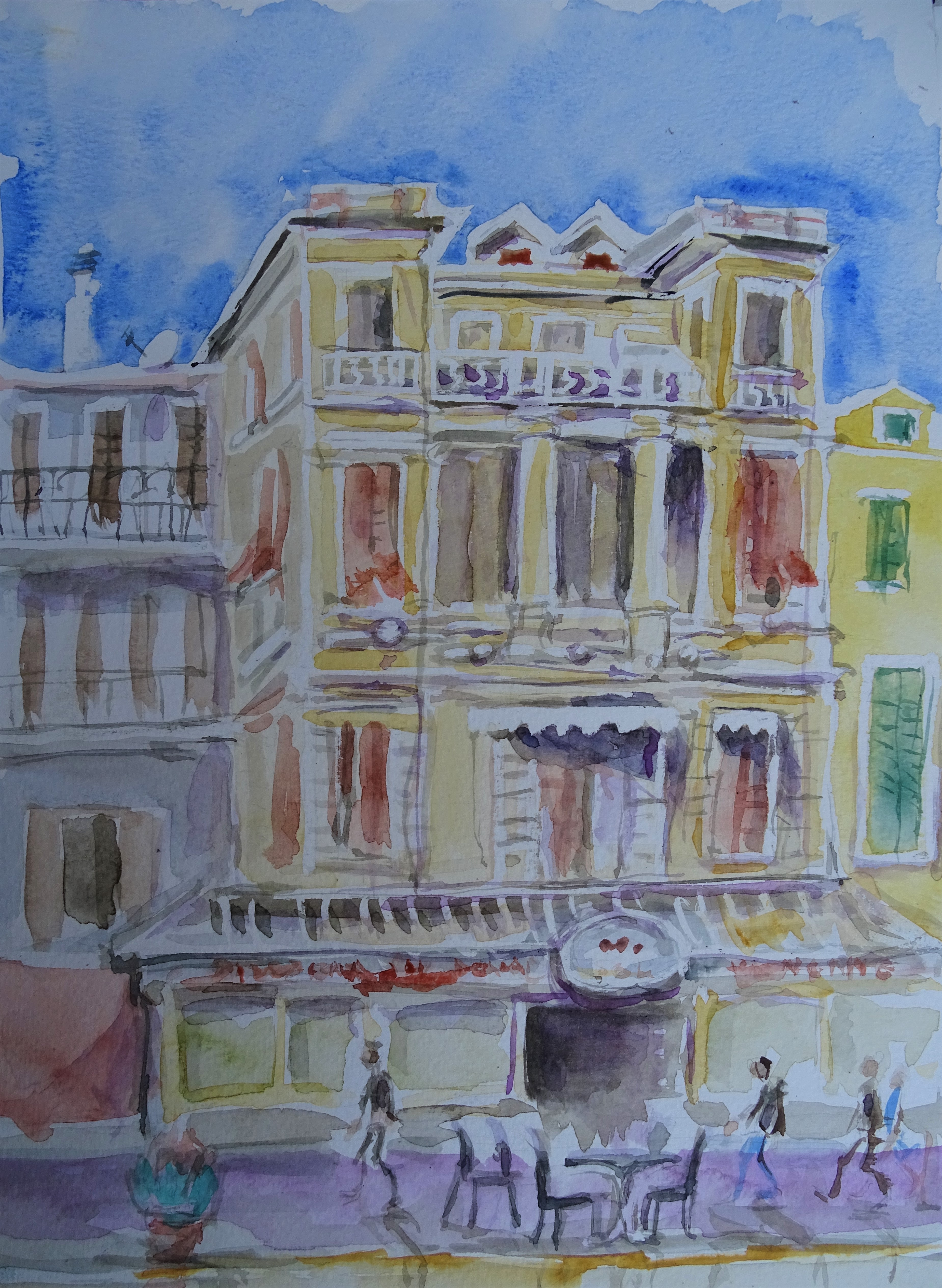 Villa-Alassio-Aquarelle-Nadia-Baumgart