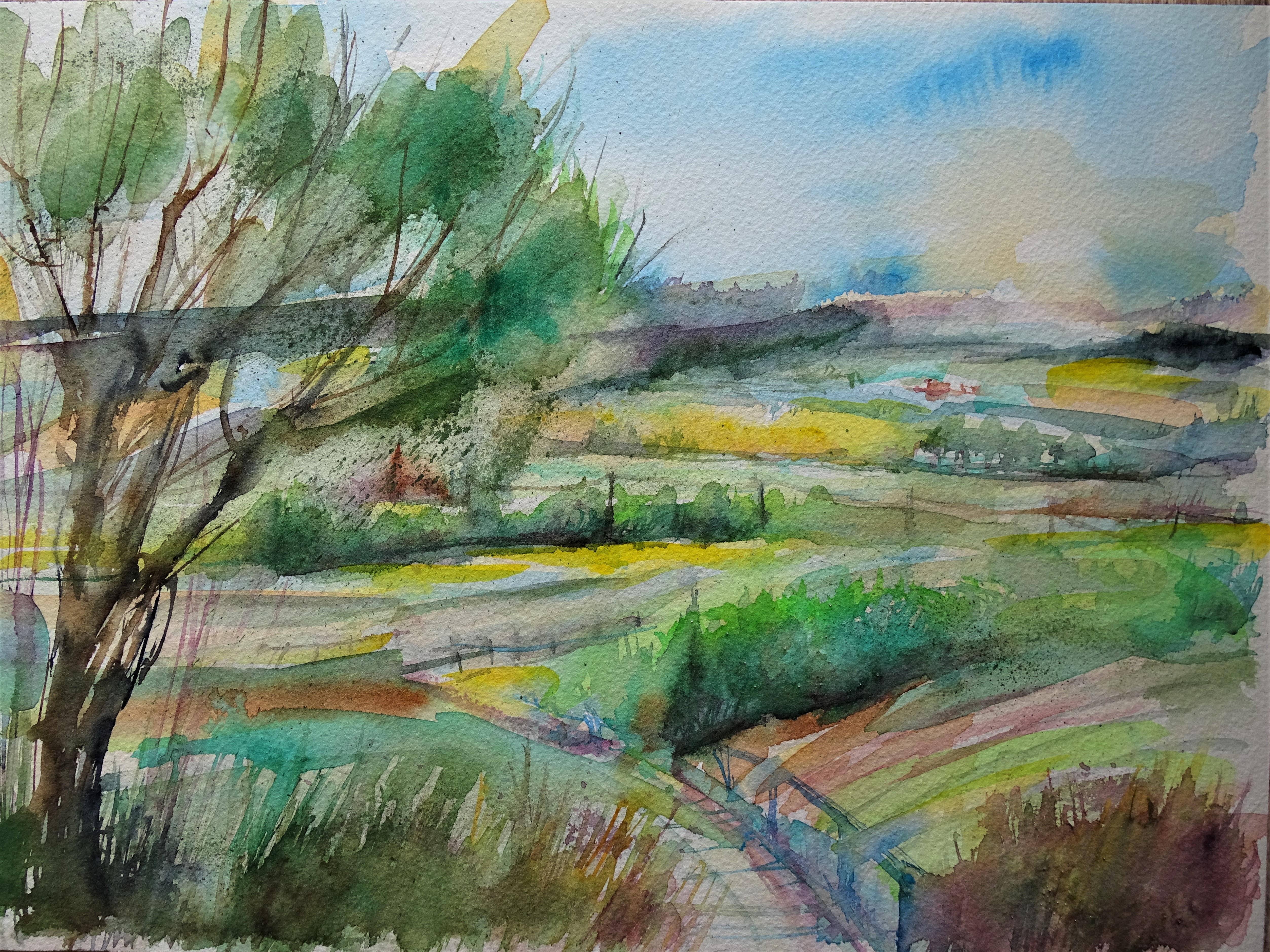 Rottal-Aquarelle-Nadia-Baumgart-Watercolour