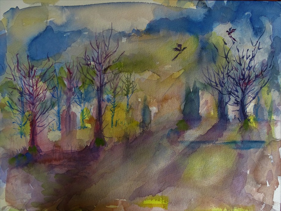 Traumwald-Aquarelle-Nadia-Baumgart