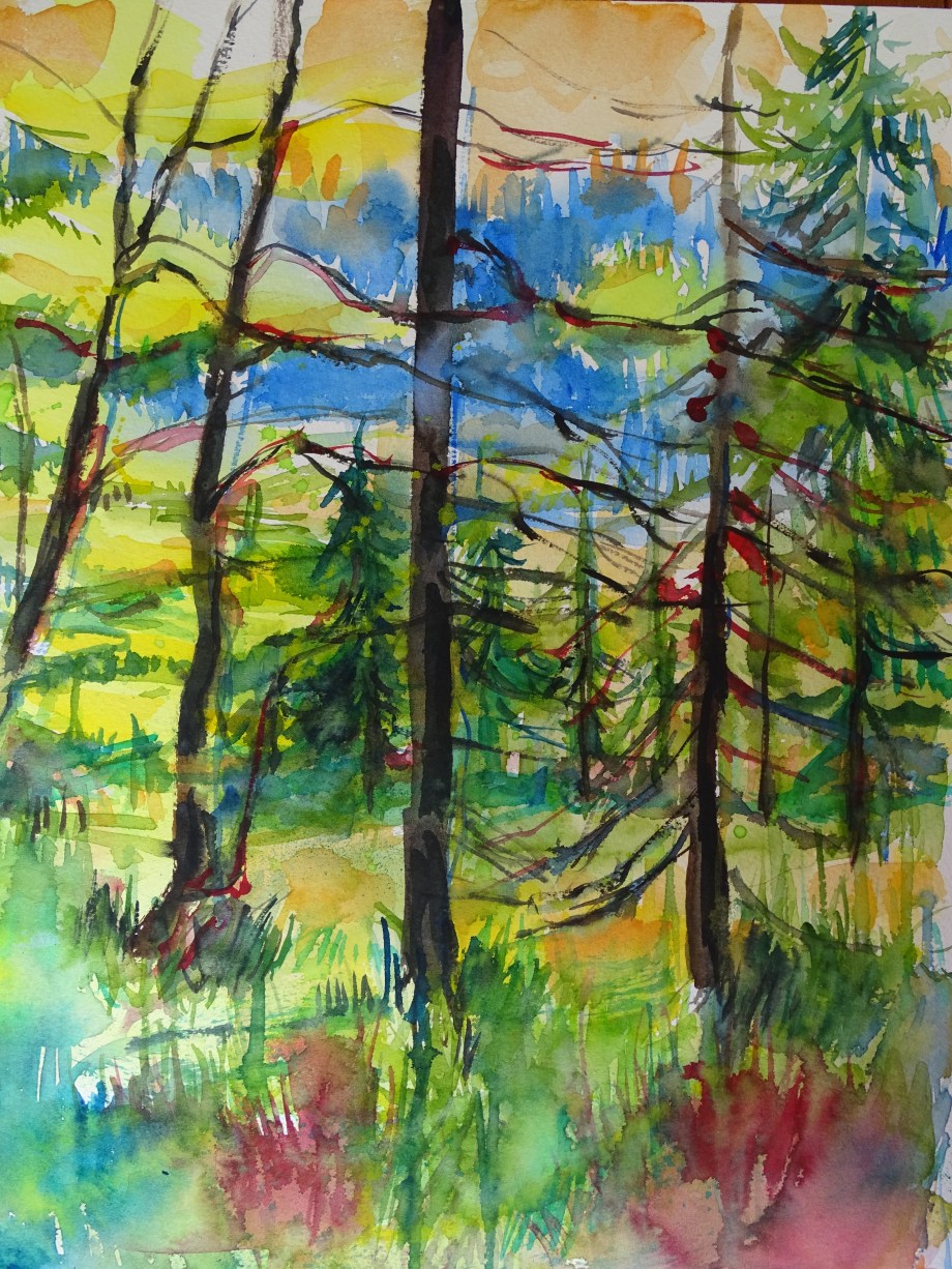 Herbststimmung-Aquarelle-Nadia-Baumgart