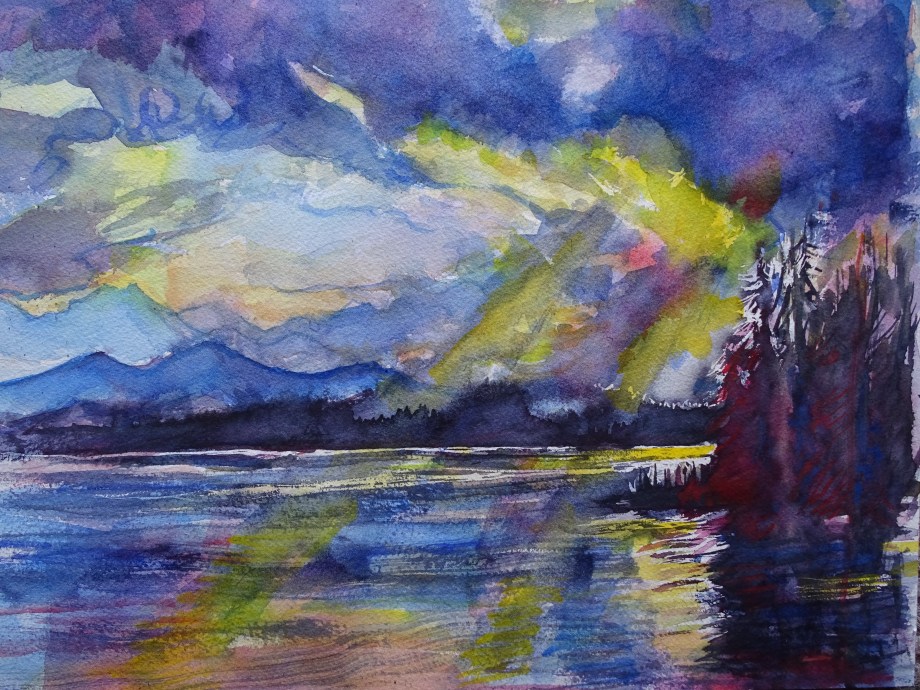 See-im-Oktober-Aquarell-Nadia-Baumgart