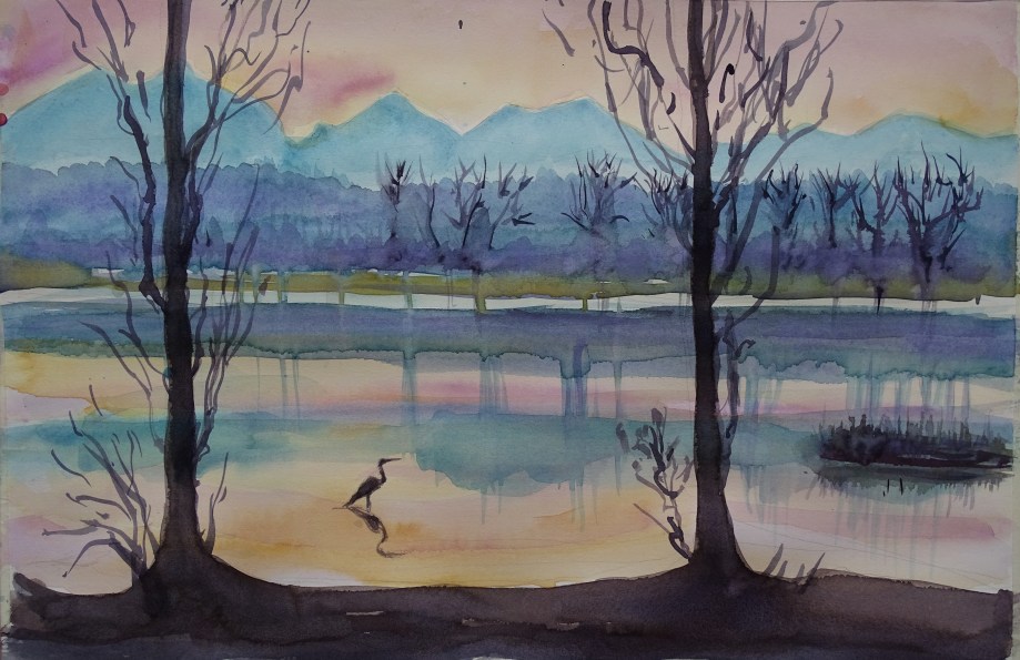 Am-Inn-Aquarell-Malerei-Nadia-Baumgart