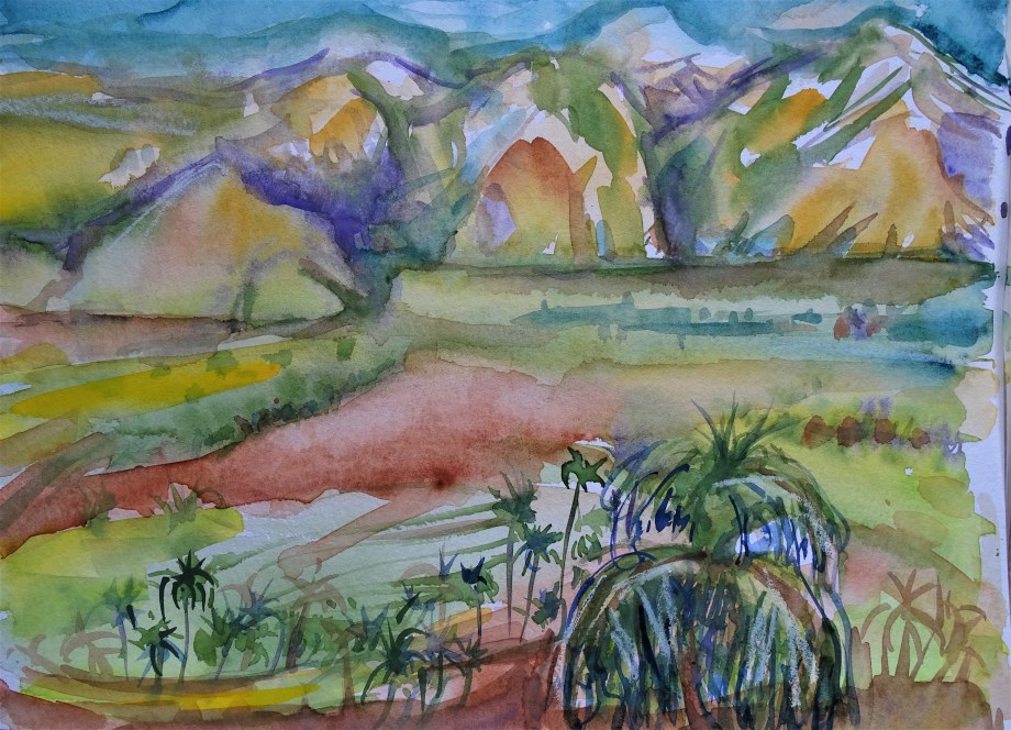 Vinales-Kuba-Aquarell-Nadia-Baumgart