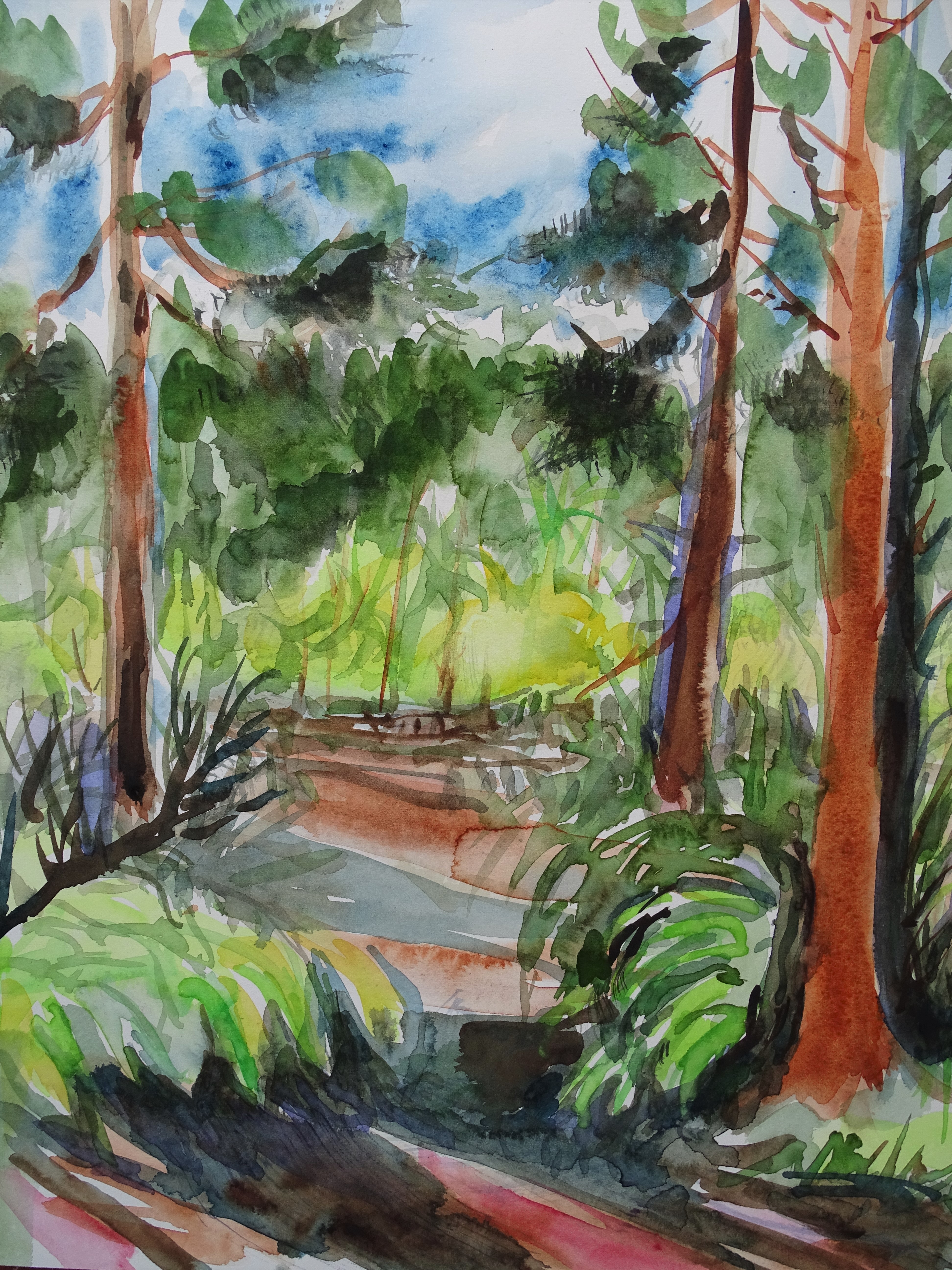 Park-Azoren-Aquarell-Nadia-Baumgart
