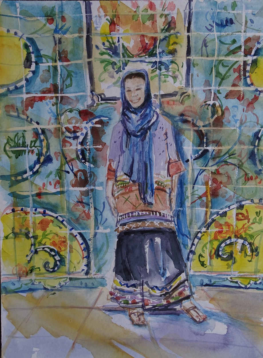 Marta-Iran-Aquarell-Nadia-Baumgart