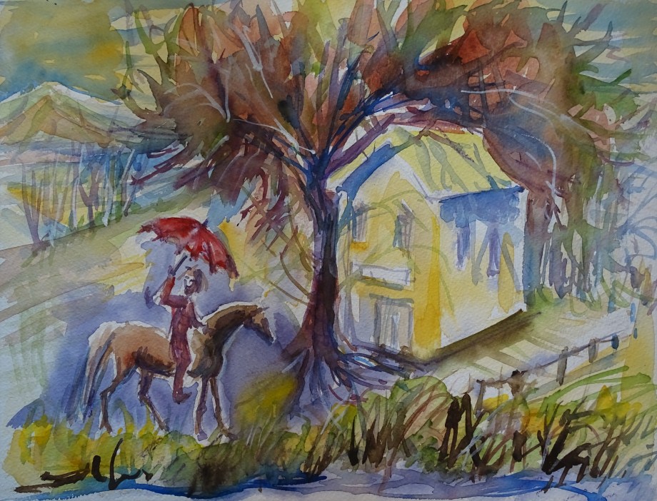 Regen_Aquarelle_Nadia_baumgart