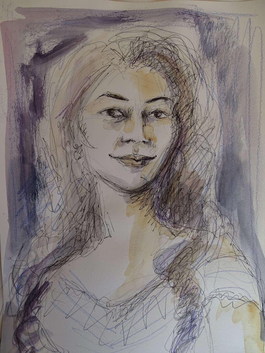 Portrait-Zeichnung-Nadia-Baumgart
