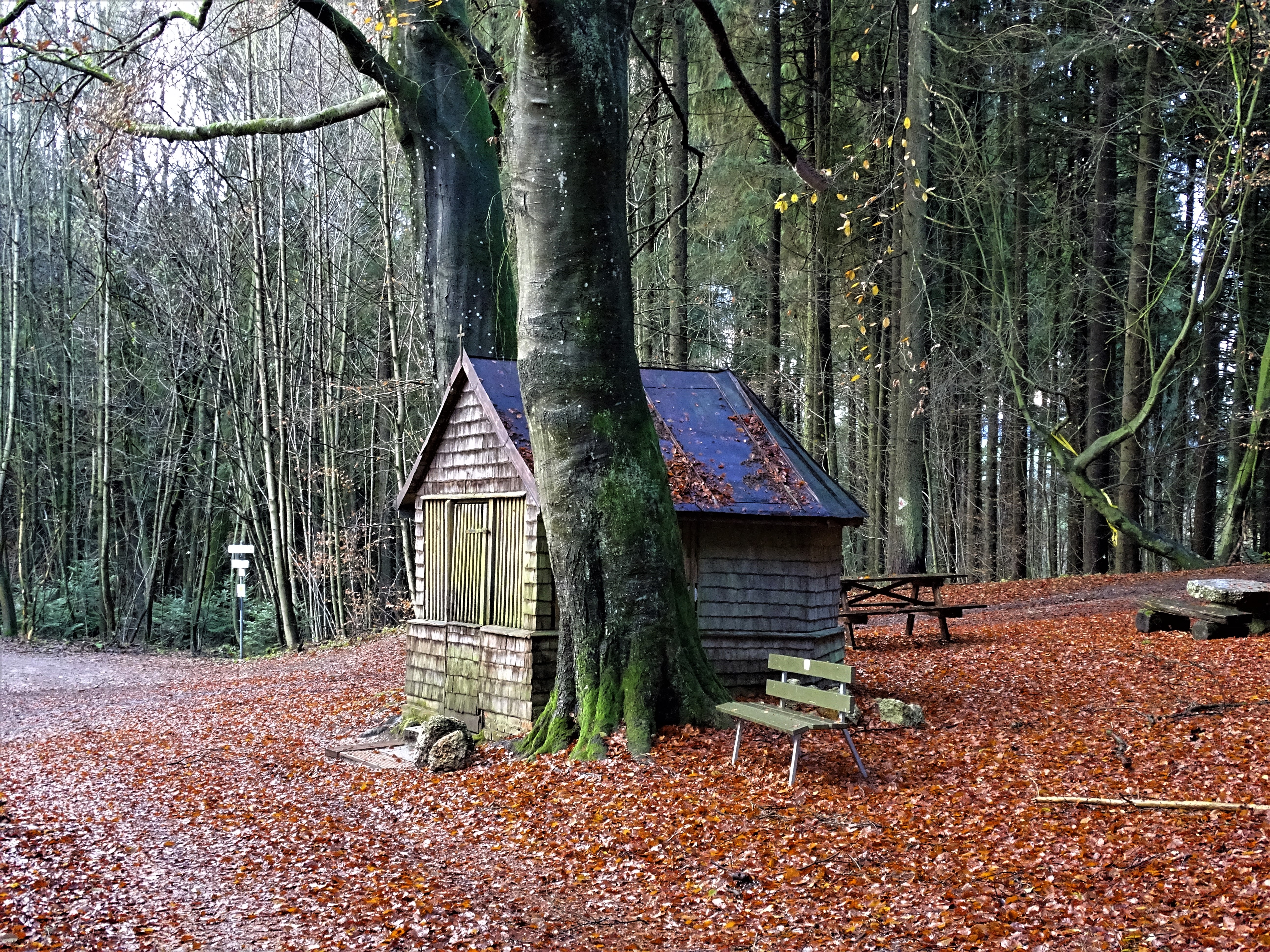 Holzkapelle in der Lugenz