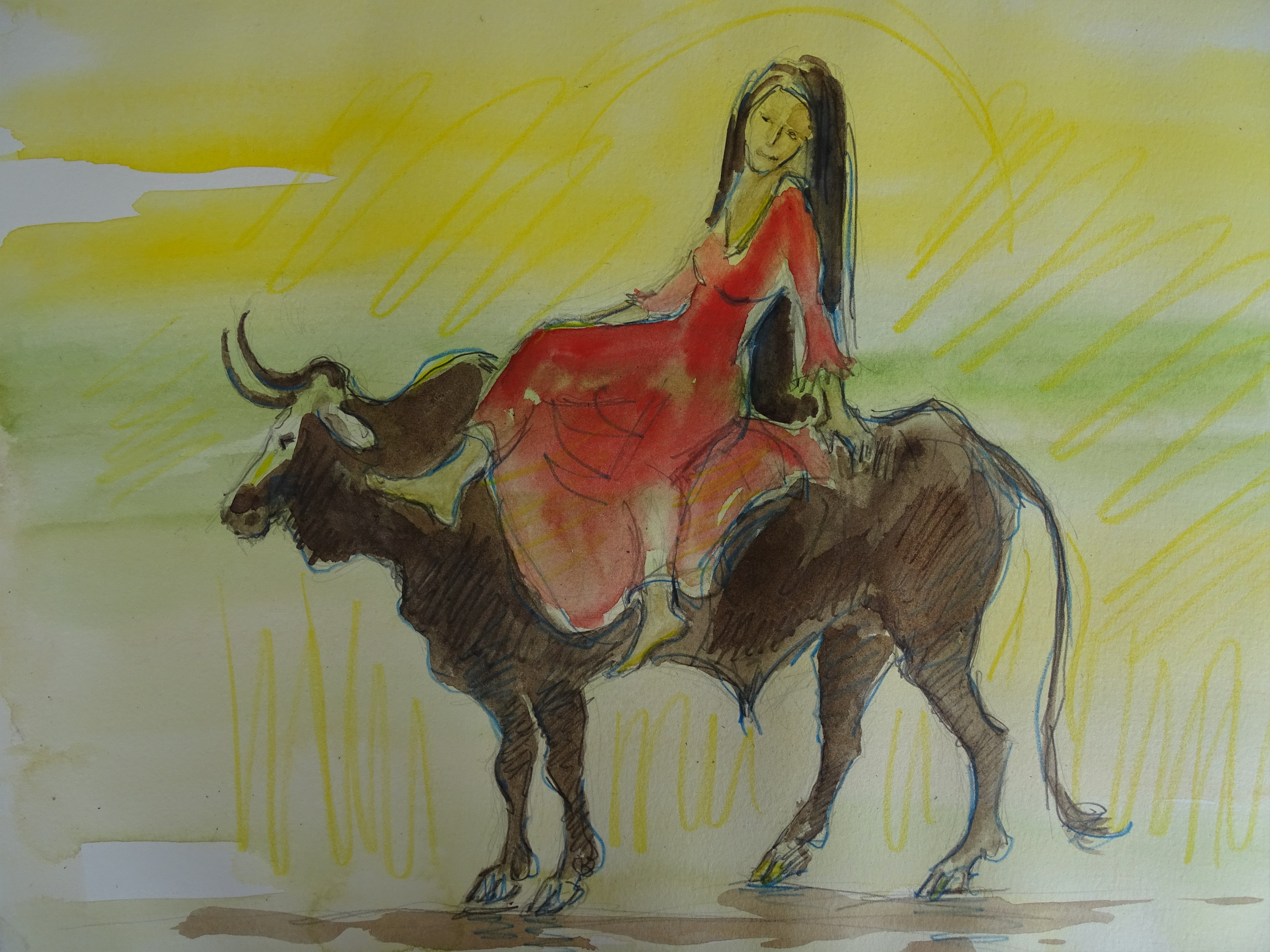 europa_mit_dem_Stier_Malerei_Nadia_Baumgart