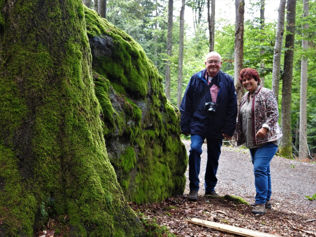 Nadia und Berndt im Bayerischen Wald 2020