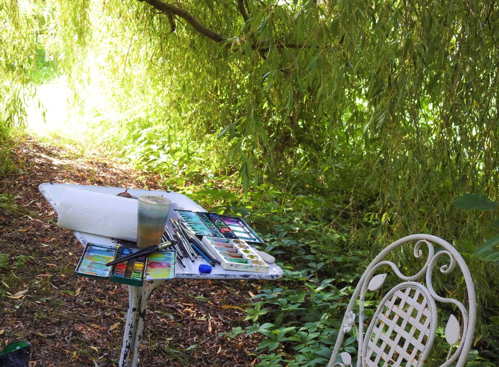 Malerei en plein air in Bad Birnbach