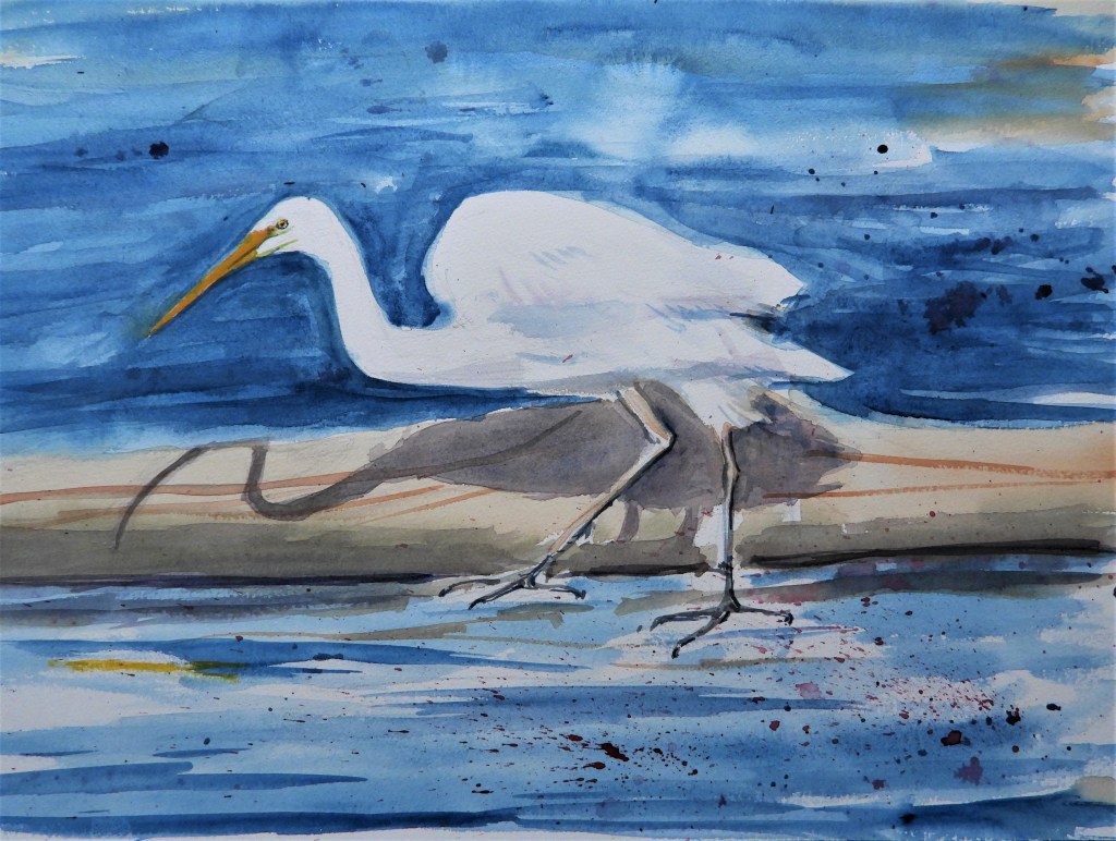 Aquarelle von Nadia Baumgart