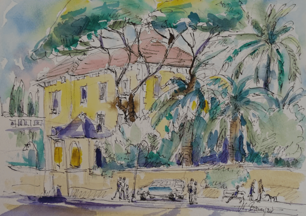 Aquarelle von Nadia Baumgart