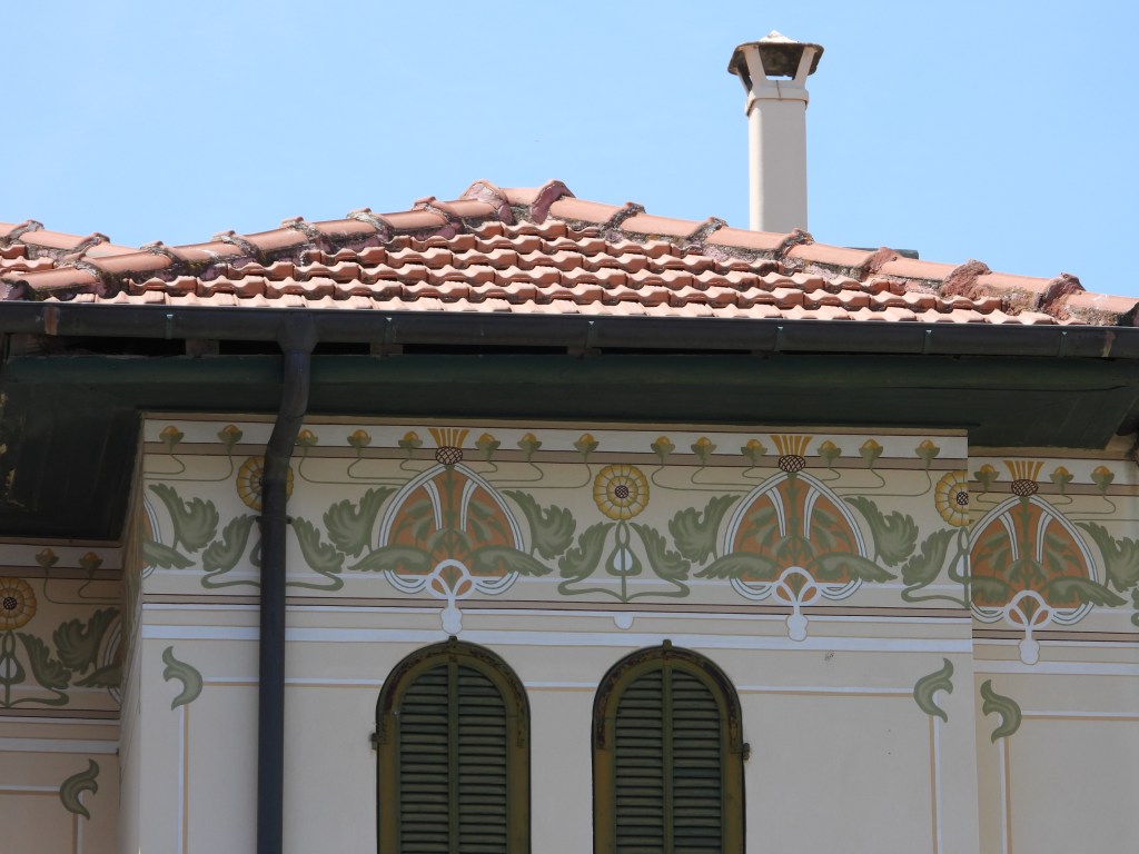 Art Déco Architektur in Ligurien