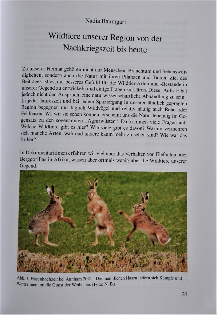 Bad Birnbacher Heimatheft 32 - Wildtiere